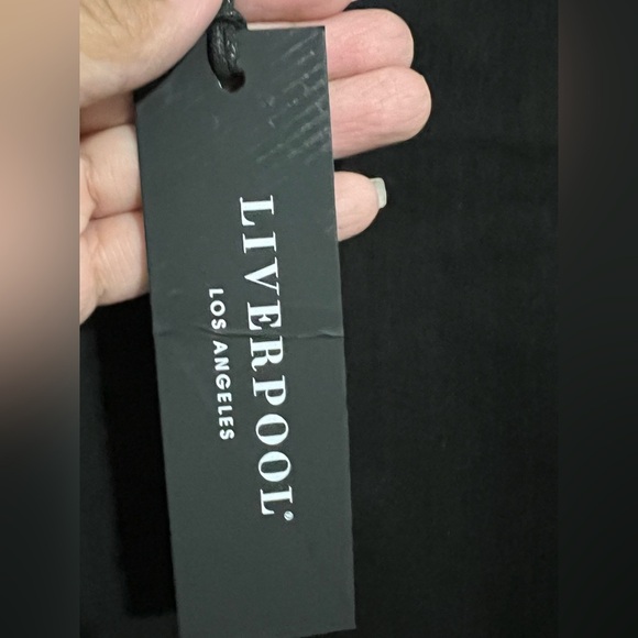 NWT Liverpool Abby Skinny Jeans in Black Rinse -Size 14 Black - Picture 6 of 11